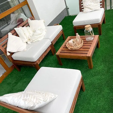 Piekny 2 Pok. Apartament Z Tarasem. Samodzielne Zameldowanie. Apartmán